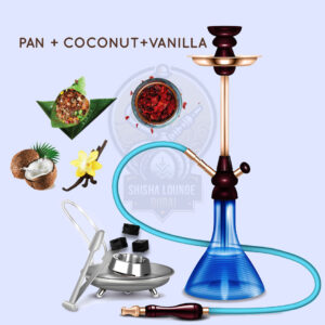 Pan coconut vanilla shisha flavour