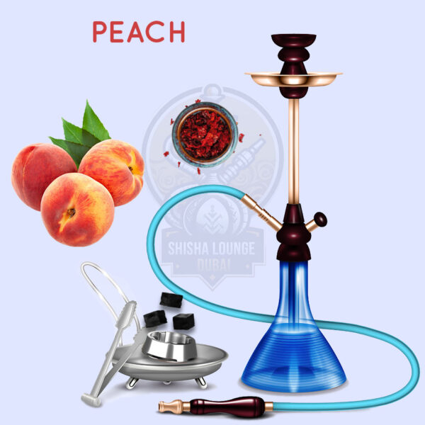 Peach shisha flavour